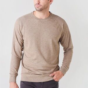 Peter Millar Crown Crew Neck Long Sleeve Cotton Blend Pullover Shirt XL